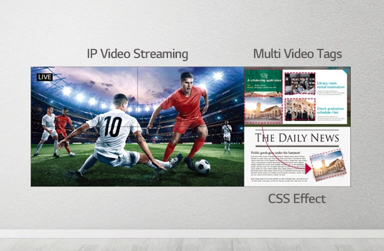 Flexible content creation with web apps
