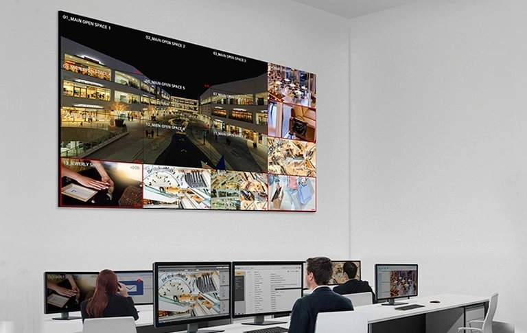 0.44mm even bezel video wall