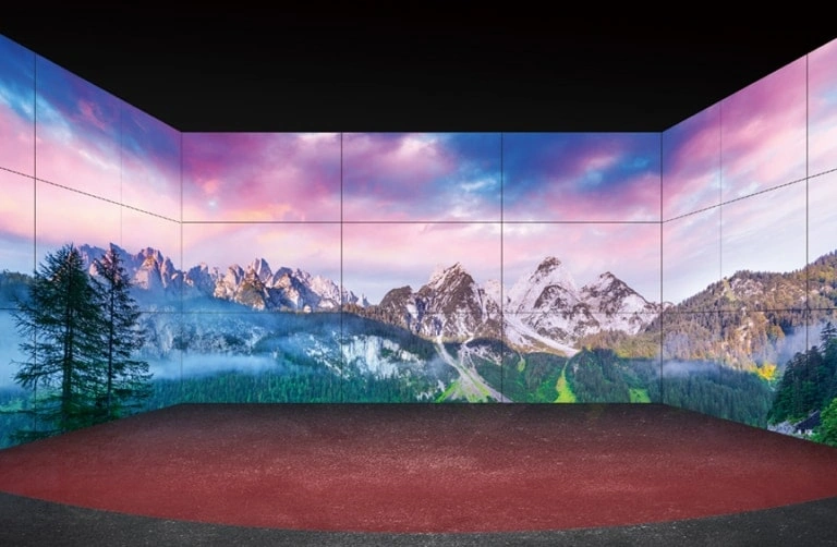 Wide viewing angle IPS panel diagram