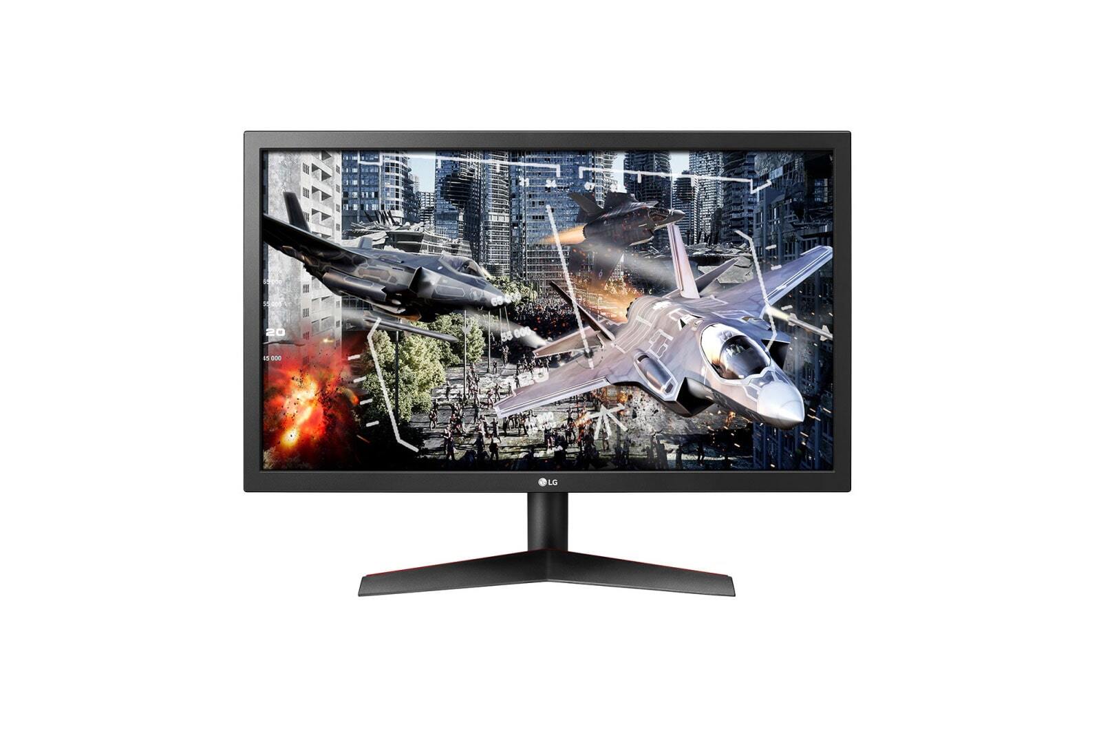 CommericalDisplayWorks.co.uk LG 24GL65B-B 24 inch UltraGear® Full HD Gaming Monitor with Radeon FreeSync®