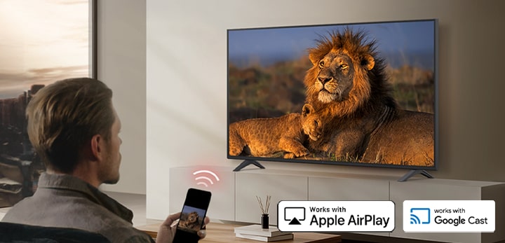 Wireless casting with Apple AirPlay and Google Chromecast