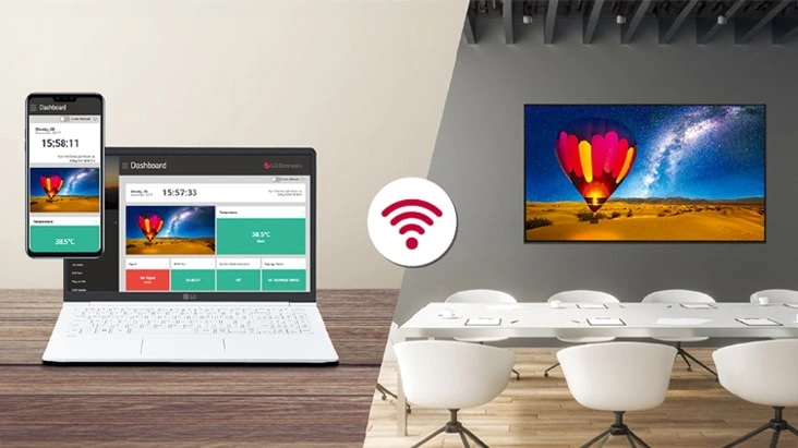 Remote monitoring and control dashboard
